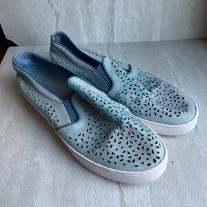 VIONIC Midi Perforated Slip-on Sneakers Blue Size 9.5